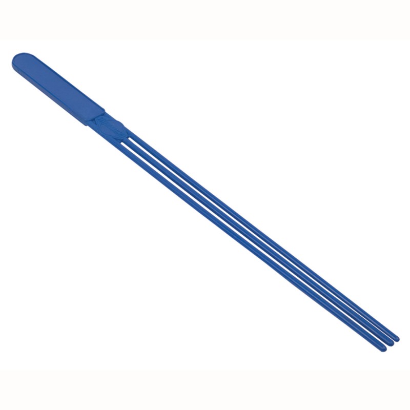 Baguette de tamborim 3 brins droits - plastique, 36cm